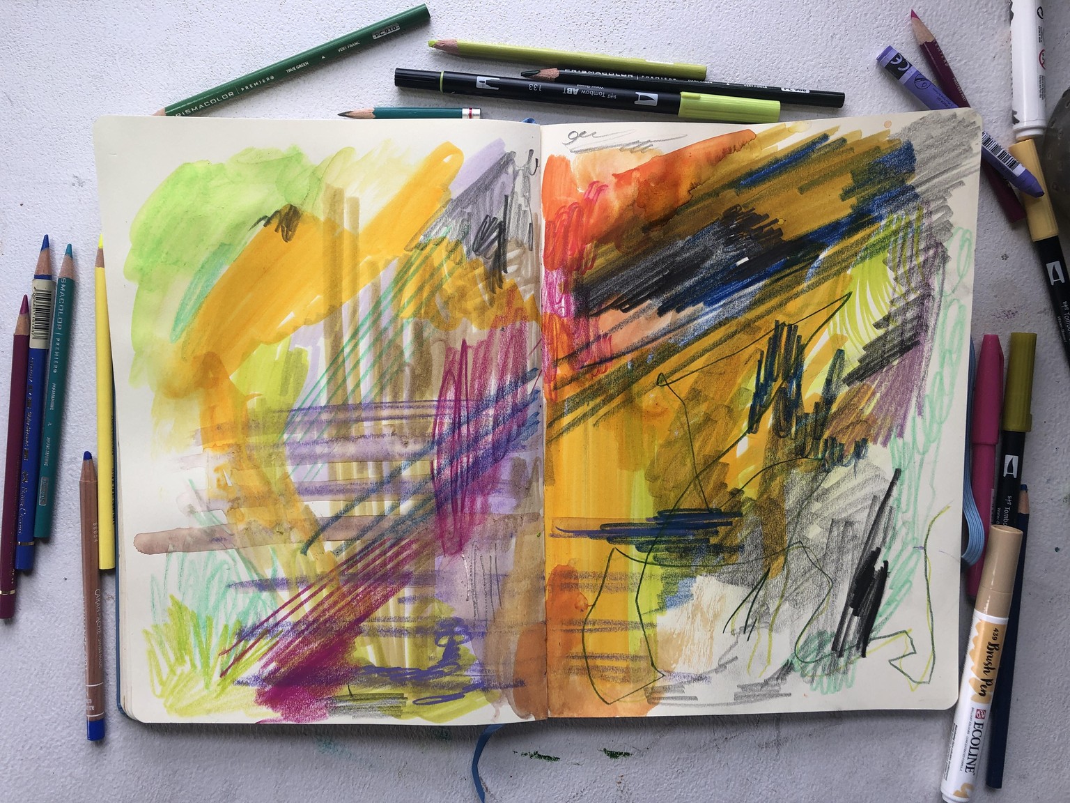 7 Sketchbook Illustrations! - image 1 - student project