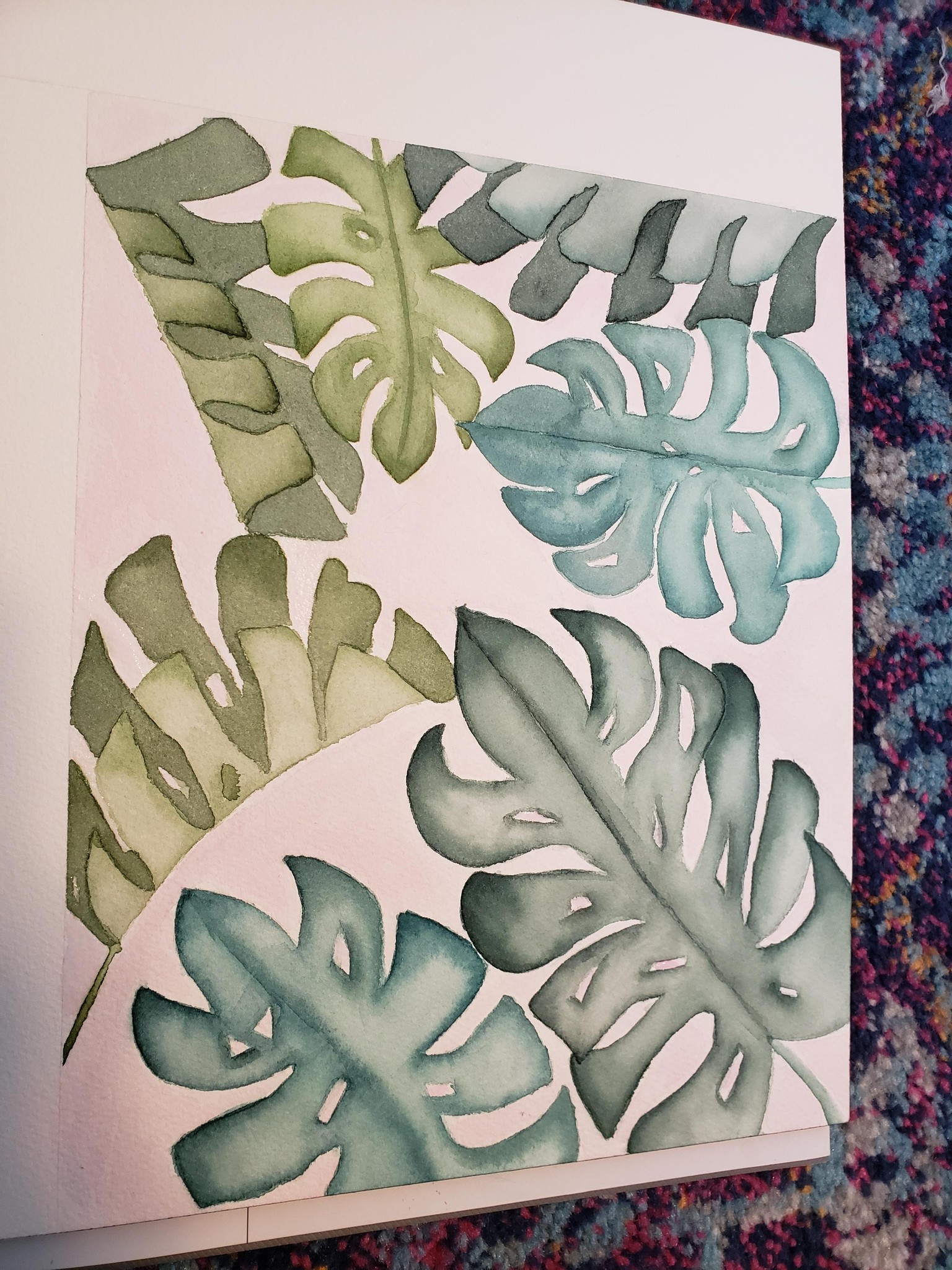 Monstera Leaves - image 3 - student project