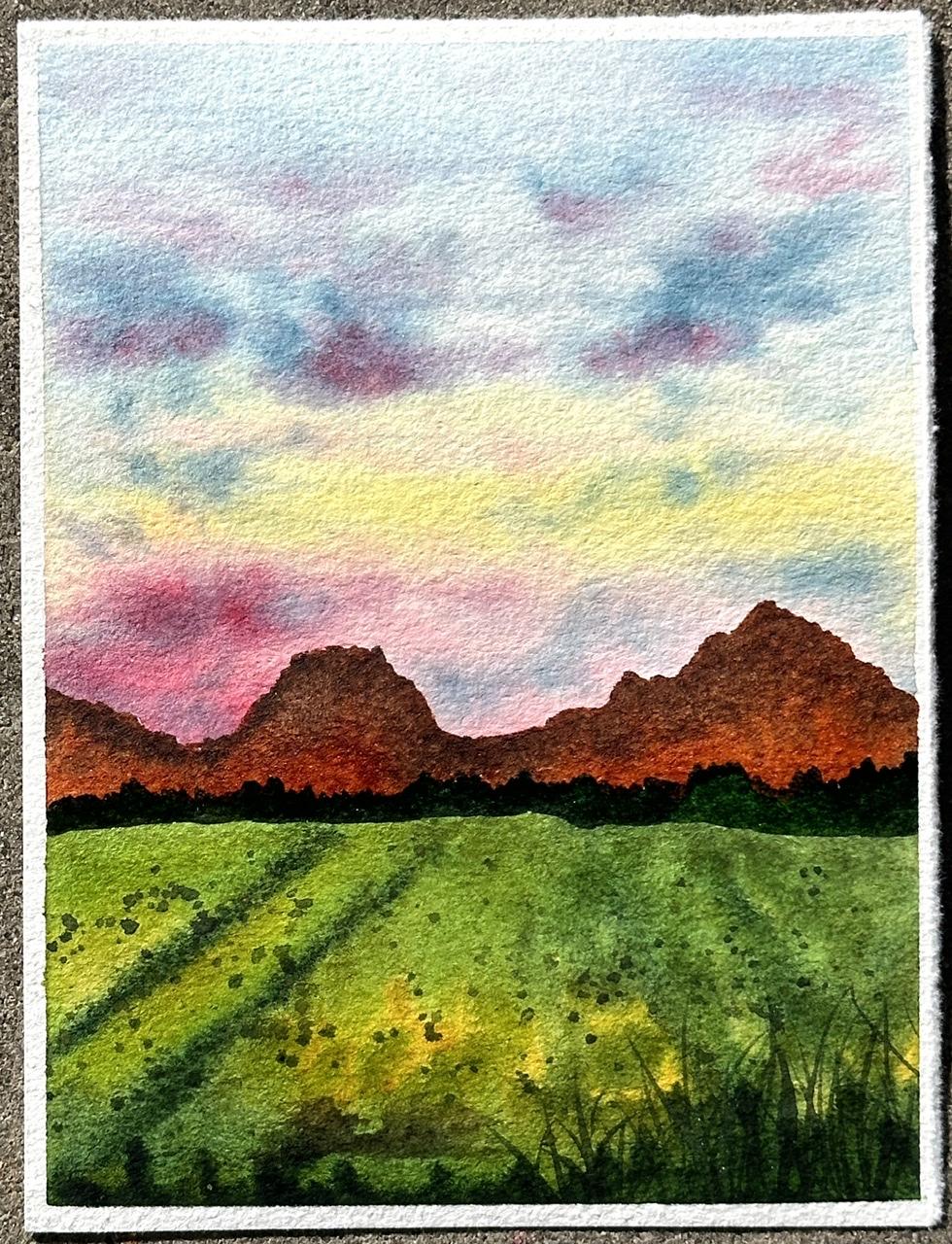 Painting Tranquil Blue Skies - image 13 - student project