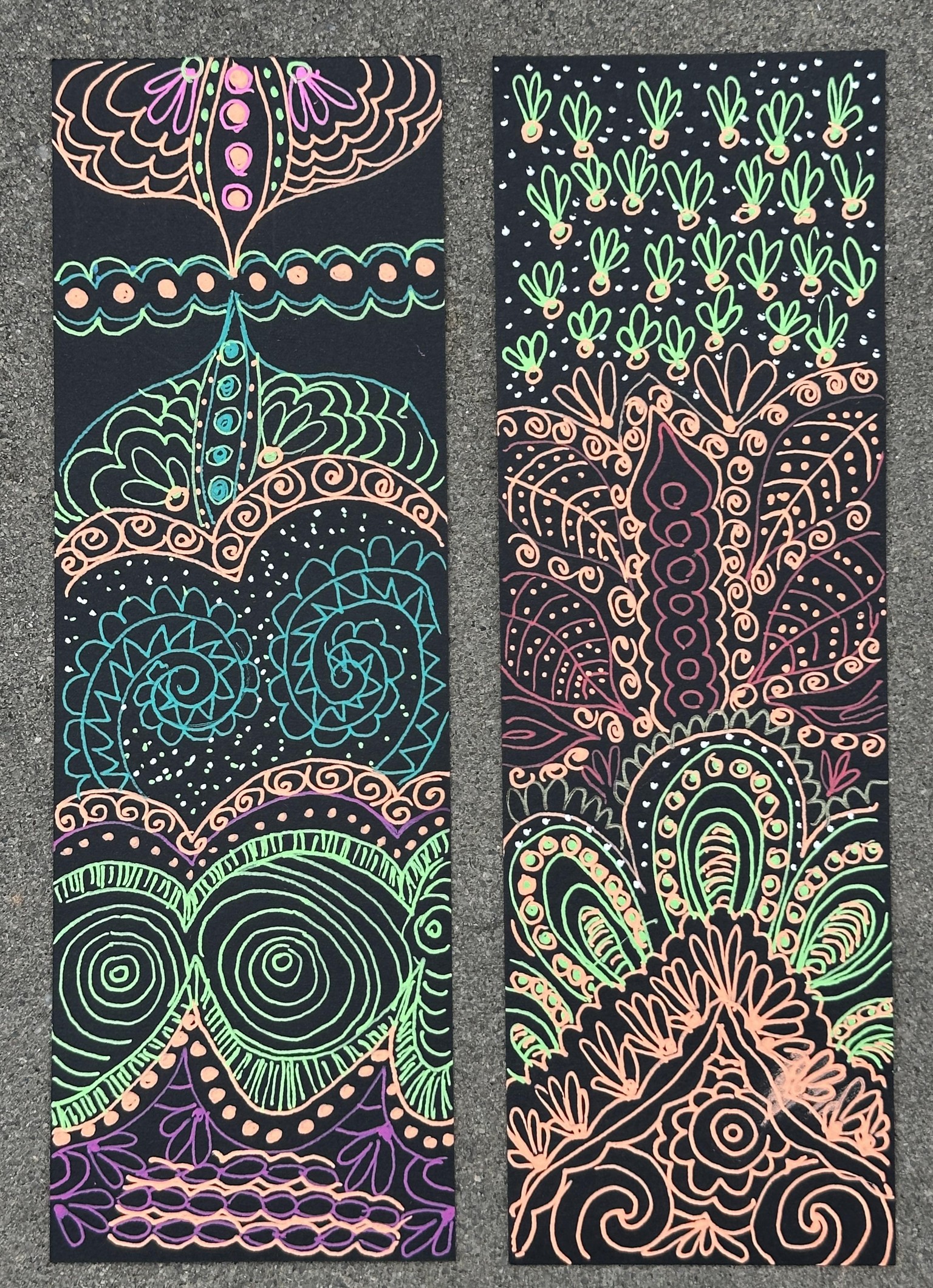 Meditative Rainbow Patterns - image 3 - student project