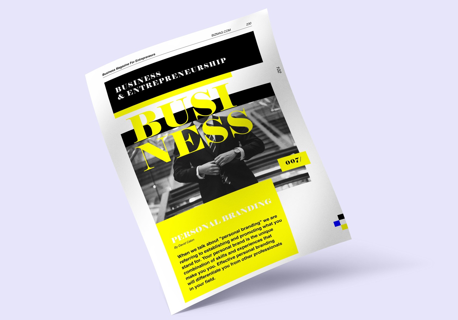 Magazine Layouts - image 4 - student project