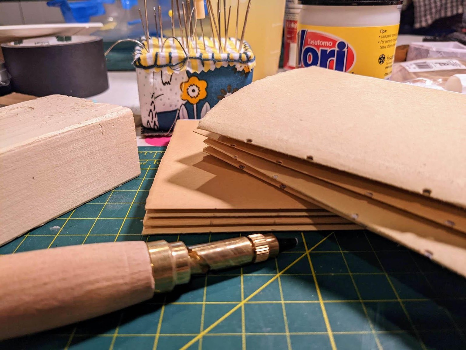 Sketch Book with Coptic Binding - image 2 - student project