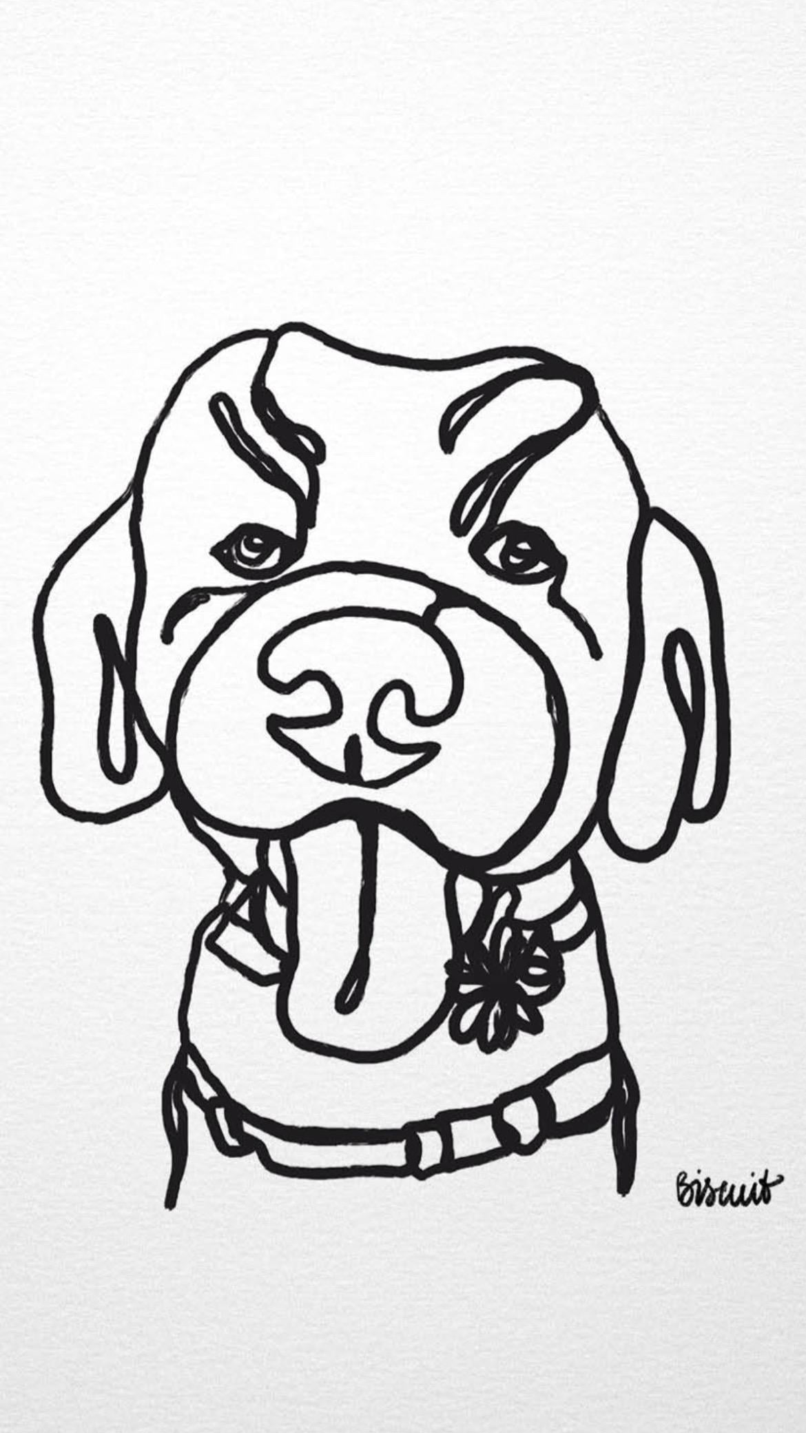 Biscuit Pet Portrait - image 2 - student project