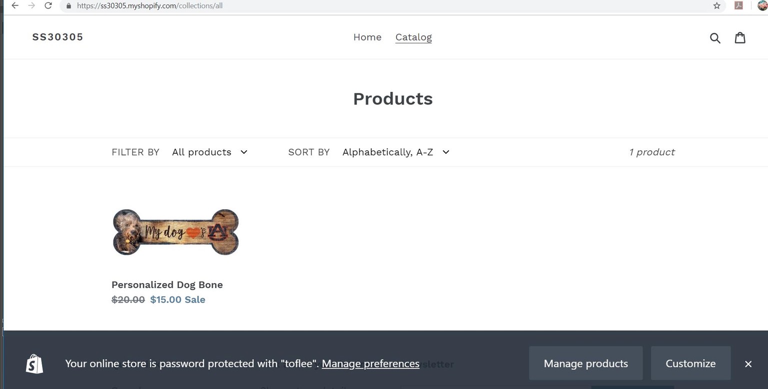 Test website - image 1 - student project