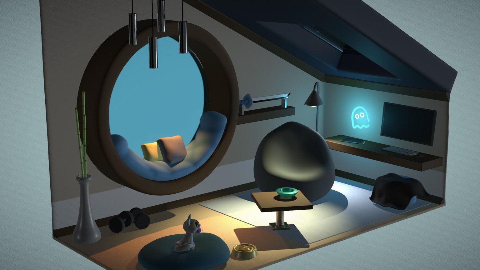 Comfy Window Room - image 1 - student project