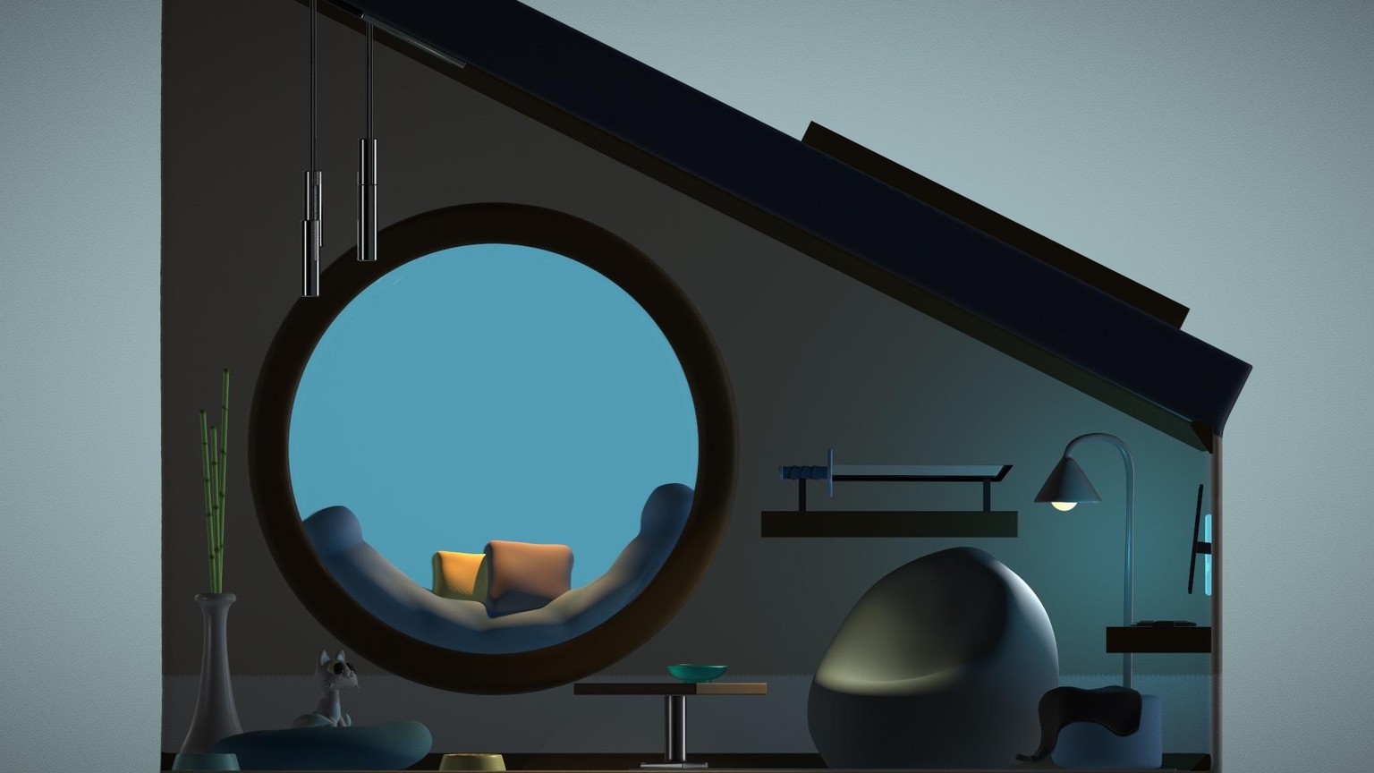 Comfy Window Room - image 6 - student project