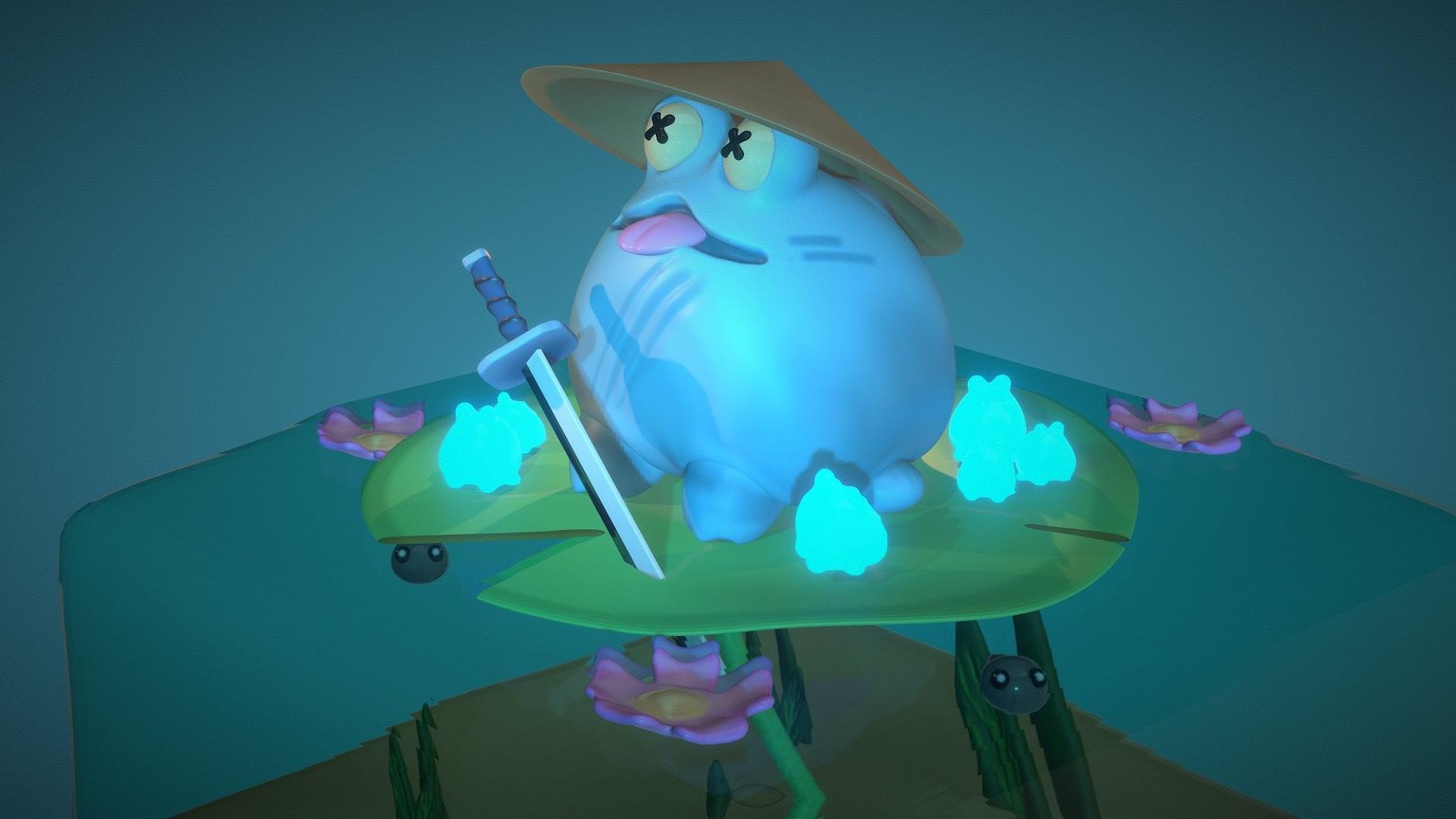 Azurios - The tadpole defender - image 4 - student project