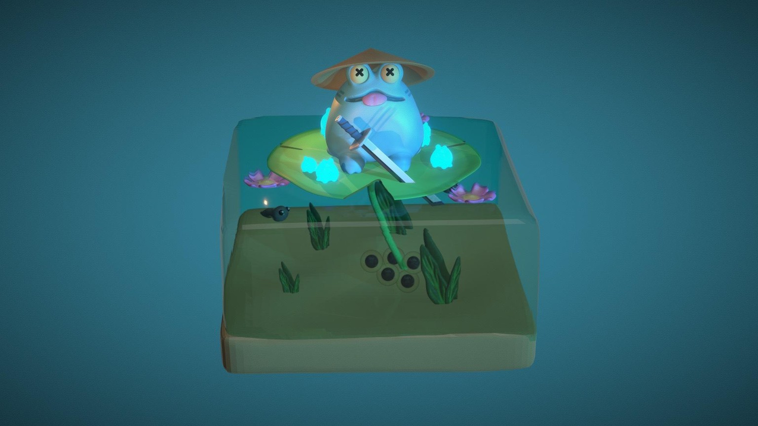 Azurios - The tadpole defender - image 1 - student project