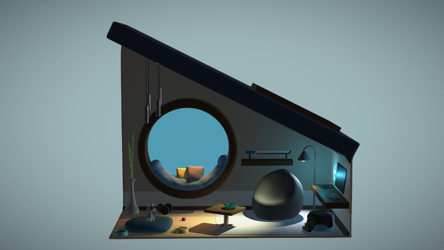 Comfy Window Room - image 2 - student project