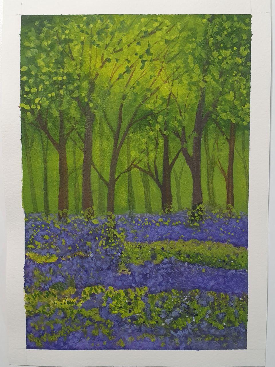 Watercolor landscapes - image 1 - student project