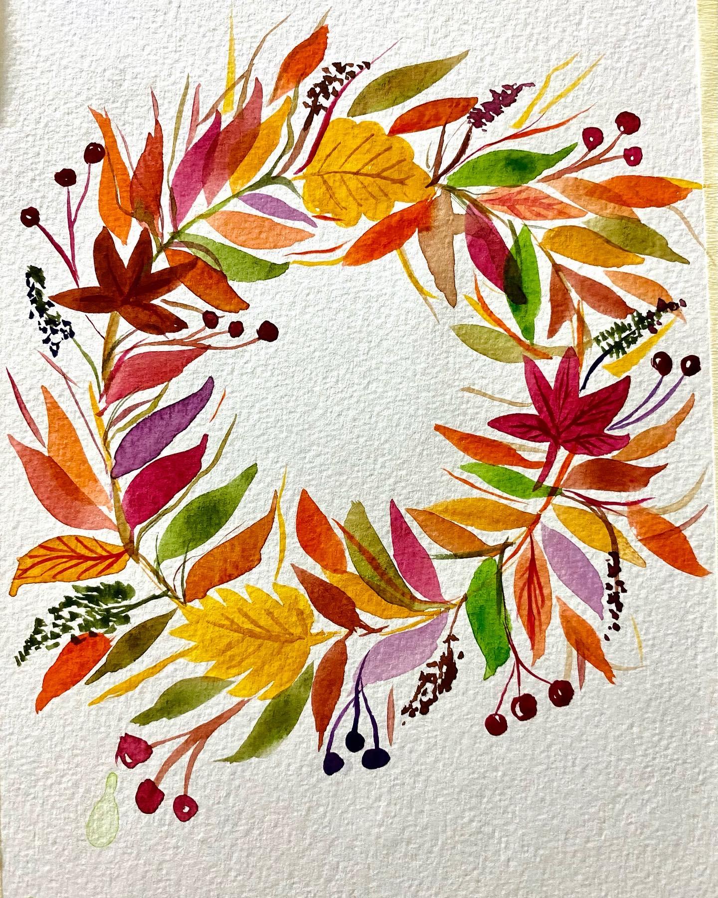 Autumn theme florals - image 4 - student project