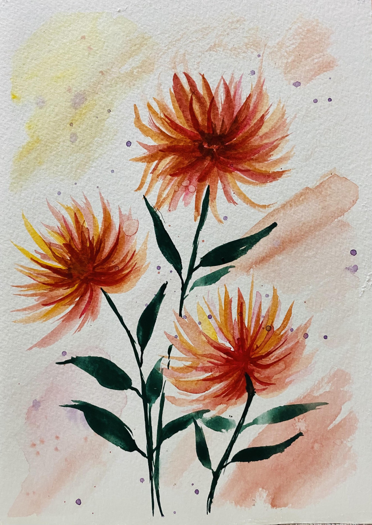 Autumn theme florals - image 1 - student project