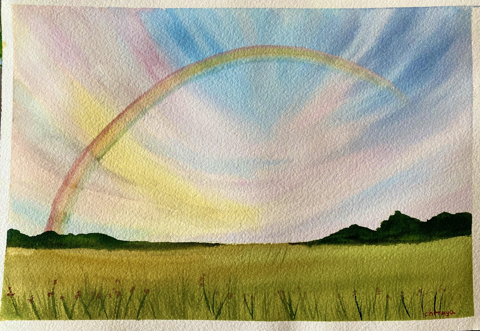 Painting beautiful Rainbows - image 1 - student project