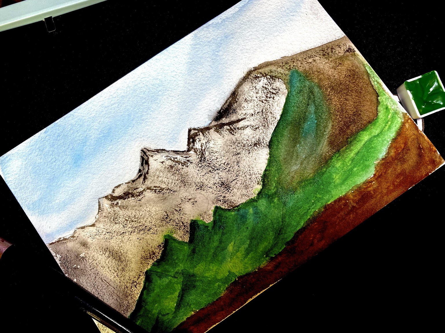 Mountain landscapes 6 ways - image 1 - student project