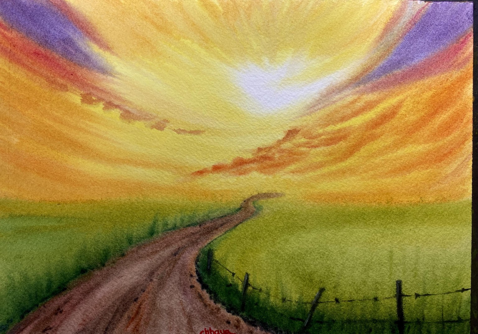 Colourful sunsets - image 5 - student project