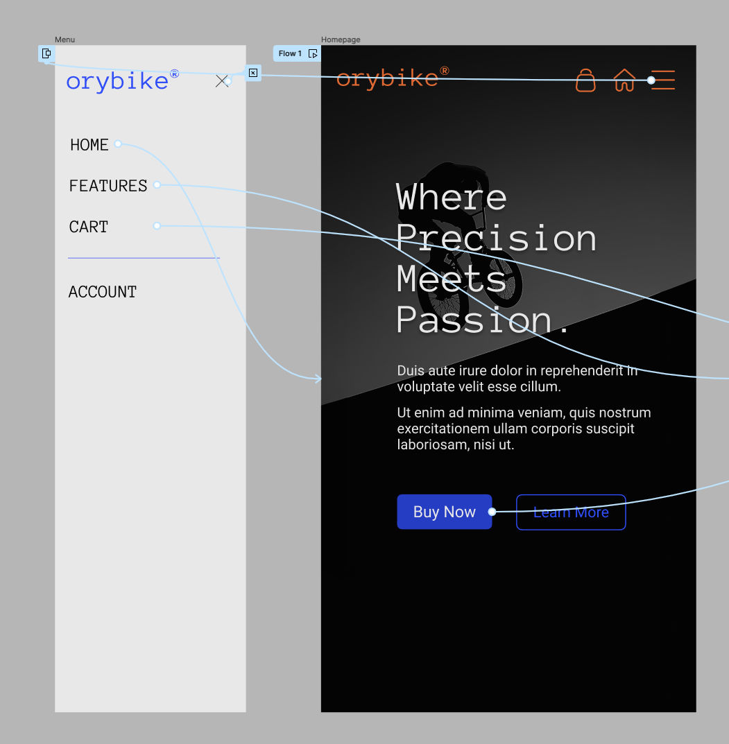 My first UI design on Figma - image 15 - student project