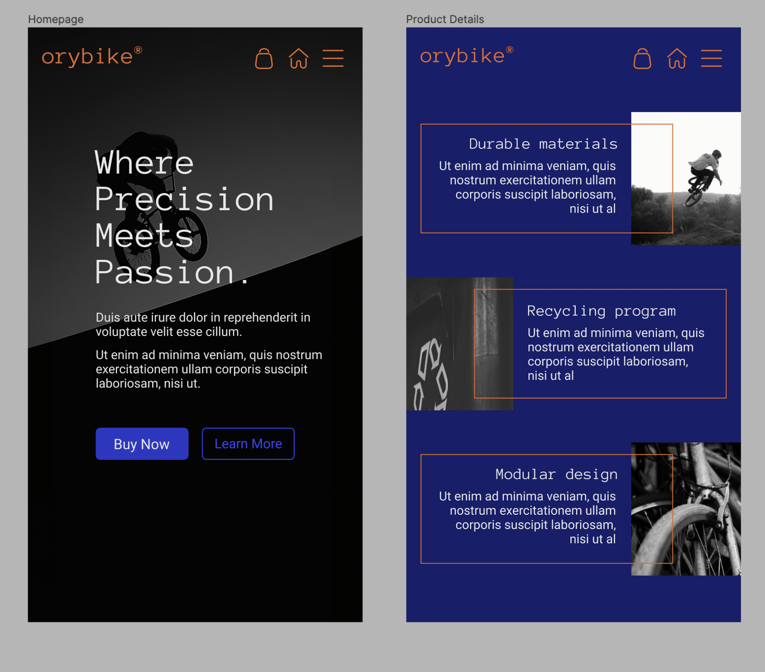 My first UI design on Figma - image 8 - student project