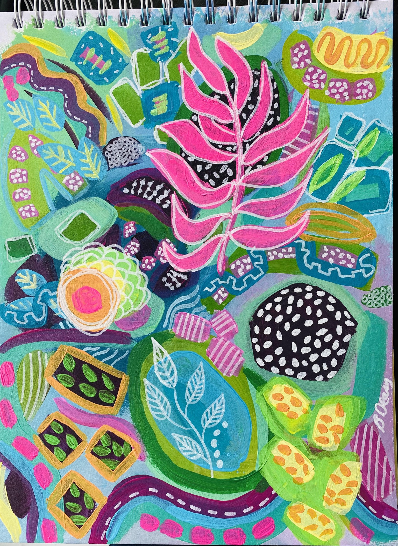 Garden Party Abstract - image 1 - student project