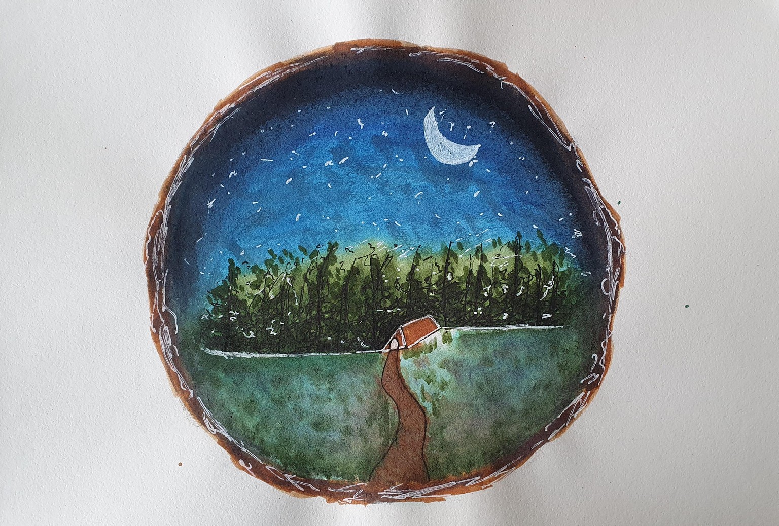 a few colored small landscapes - image 2 - student project