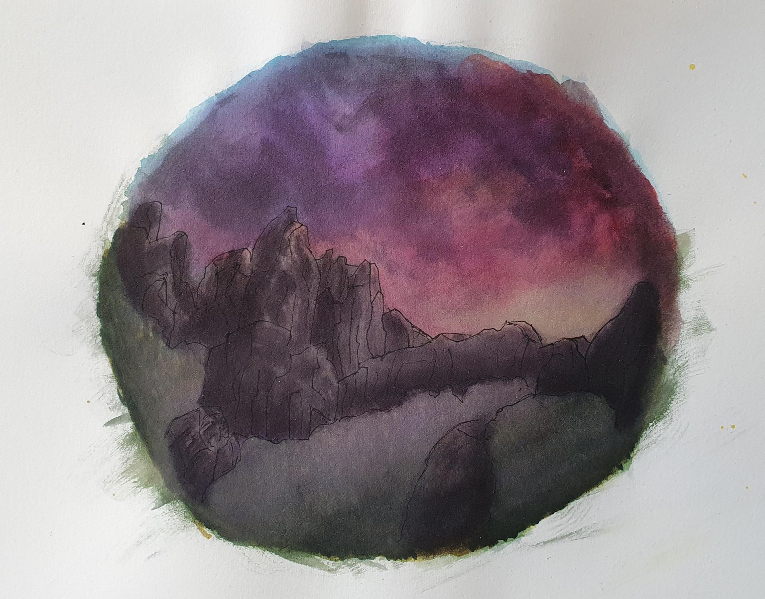 a few colored small landscapes - image 1 - student project