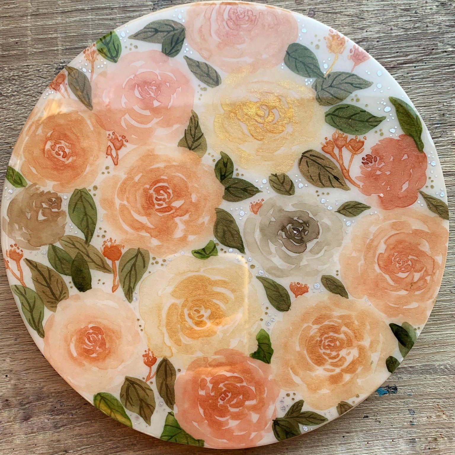 Watercolor and Resin - image 2 - student project