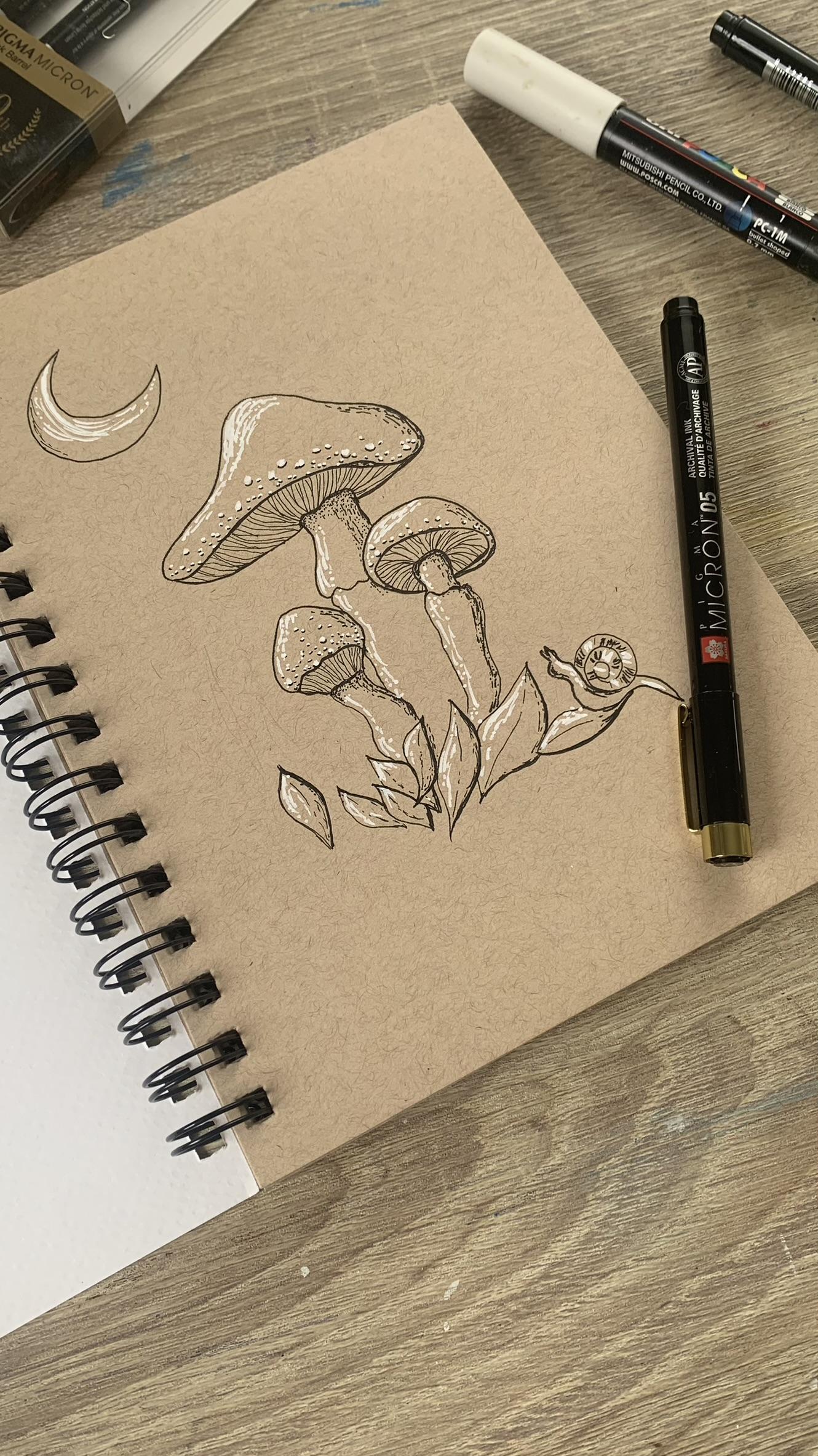 Purple Mushrooms - image 1 - student project