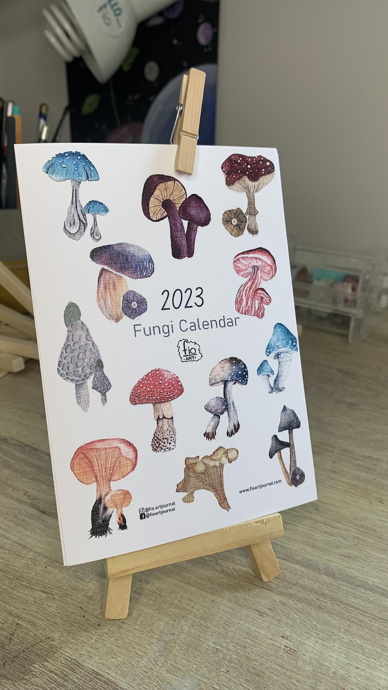 Calendario Fungi 2023 - image 2 - student project