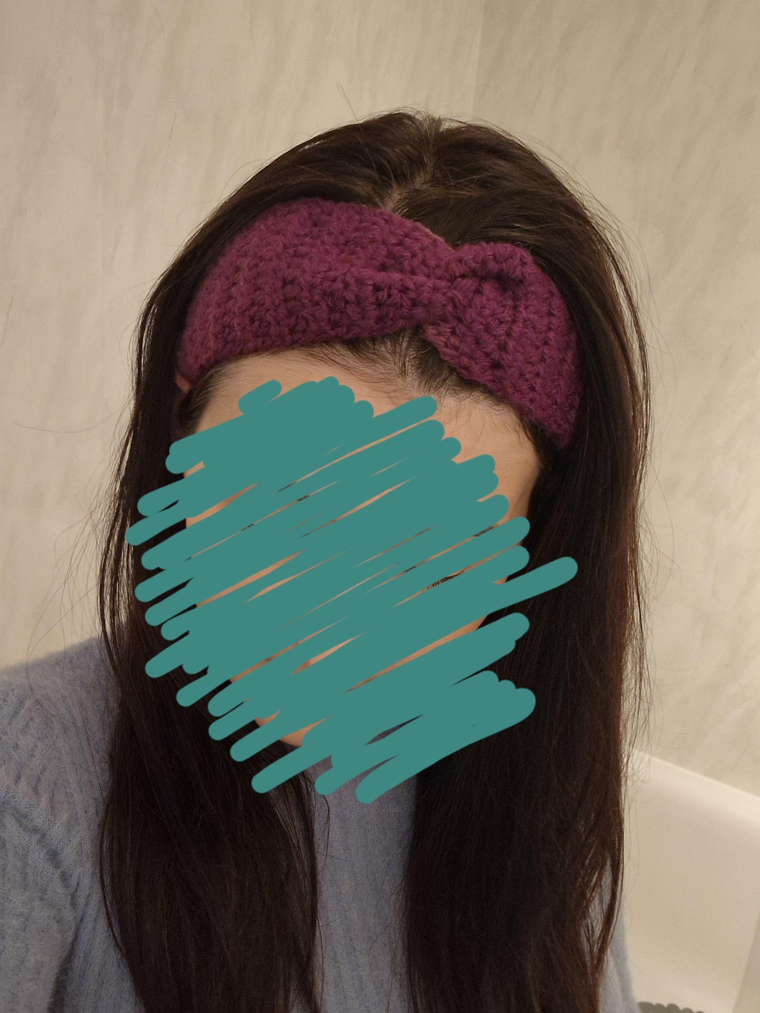 Crochet Basics for Total Beginners: Craft an Easy Twist Headband - image 1 - student project