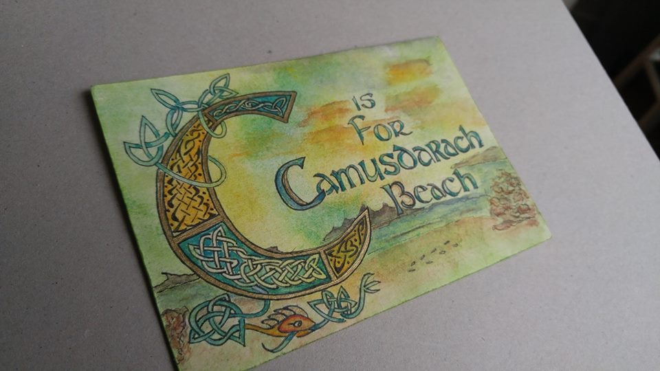 Snippets of Scotland - pages / journal cards - image 3 - student project