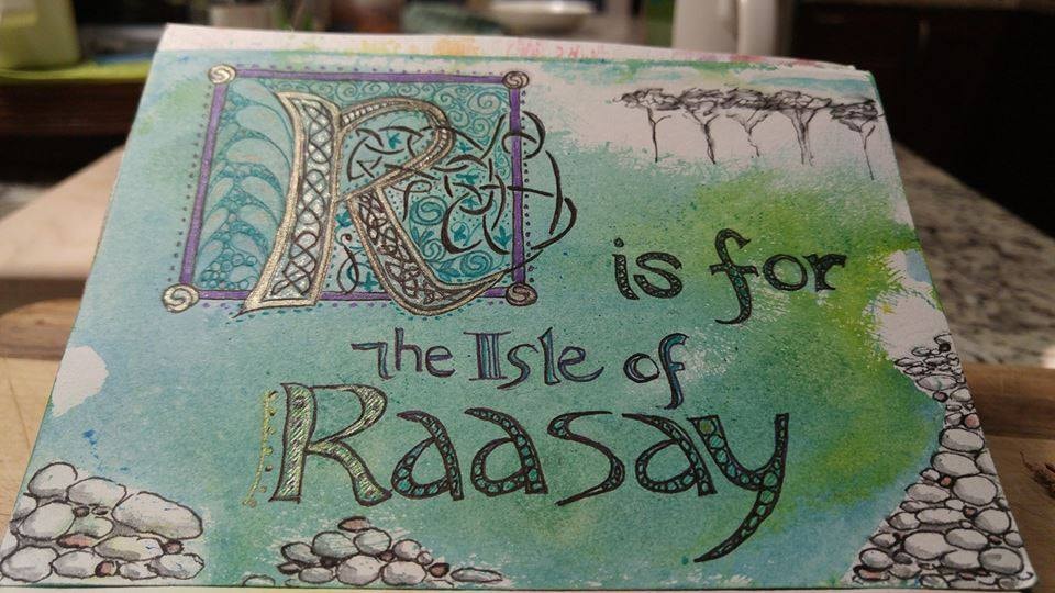 Snippets of Scotland - pages / journal cards - image 5 - student project