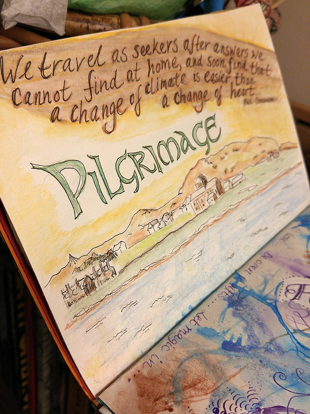 Snippets of Scotland - pages / journal cards - image 1 - student project