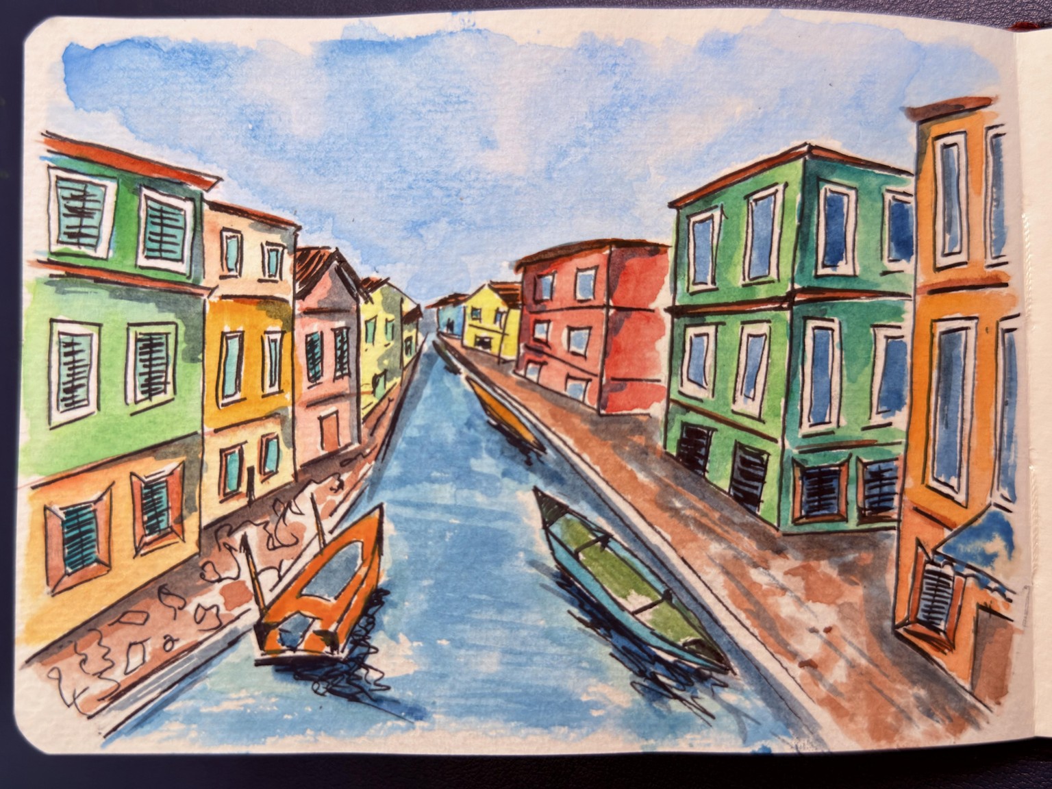 Urban Sketches - image 3 - student project