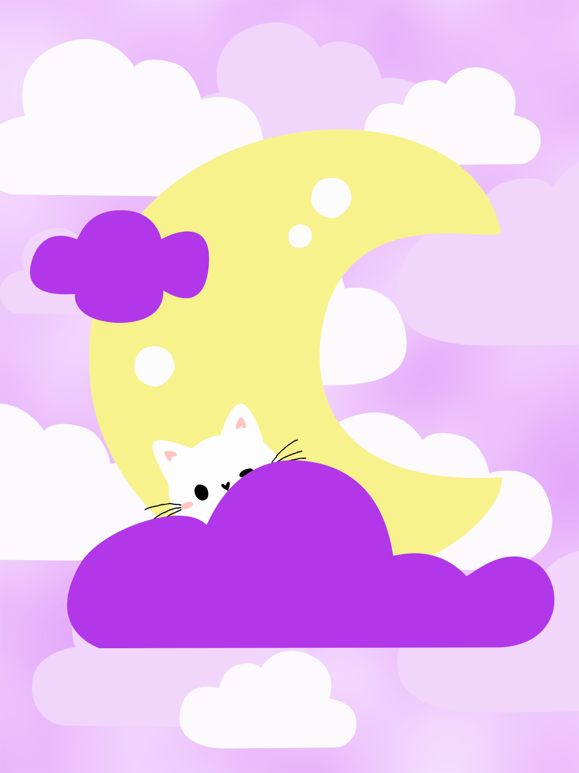 Moon Cat - image 1 - student project