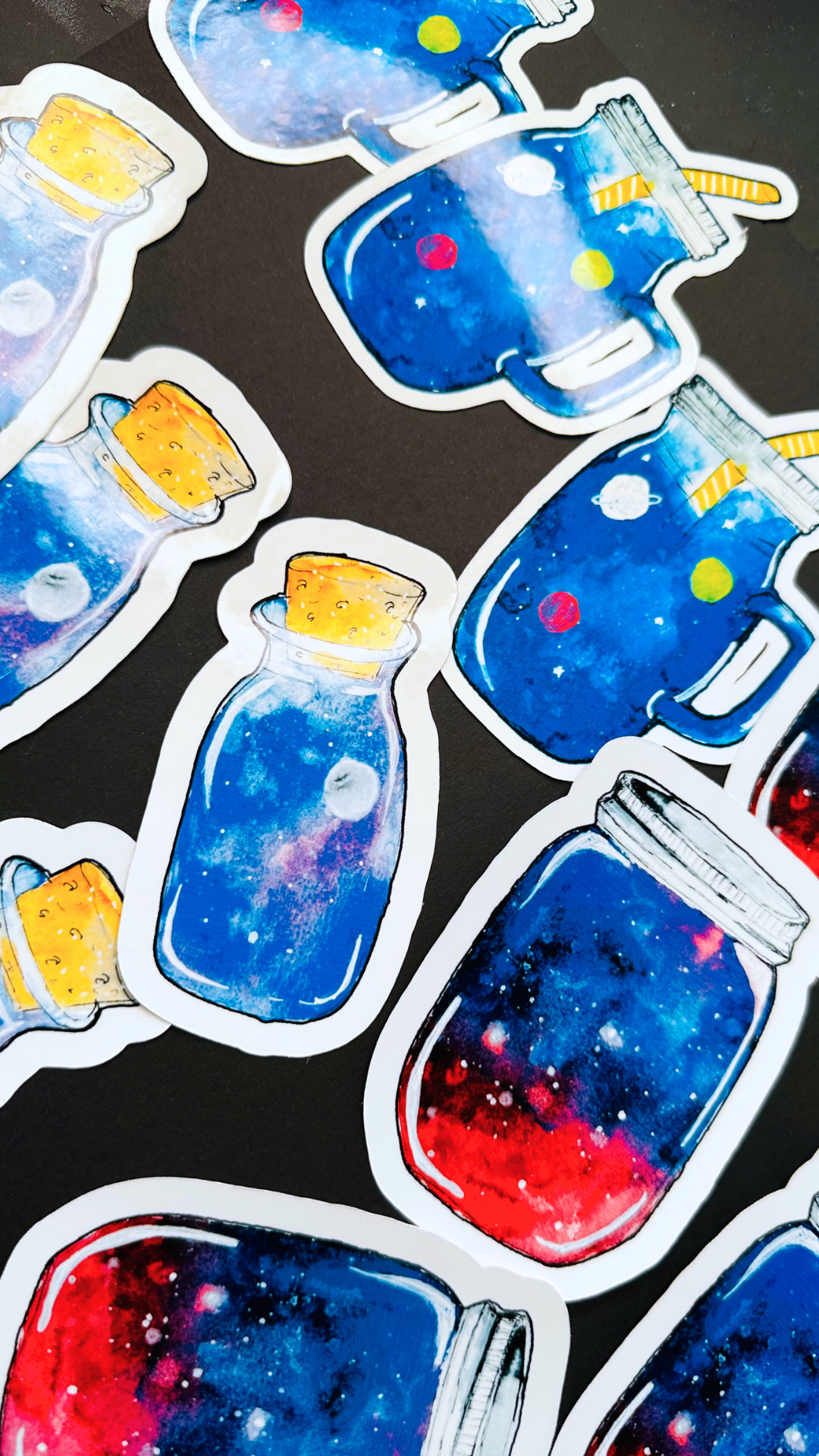 galaxy stickers - image 1 - student project