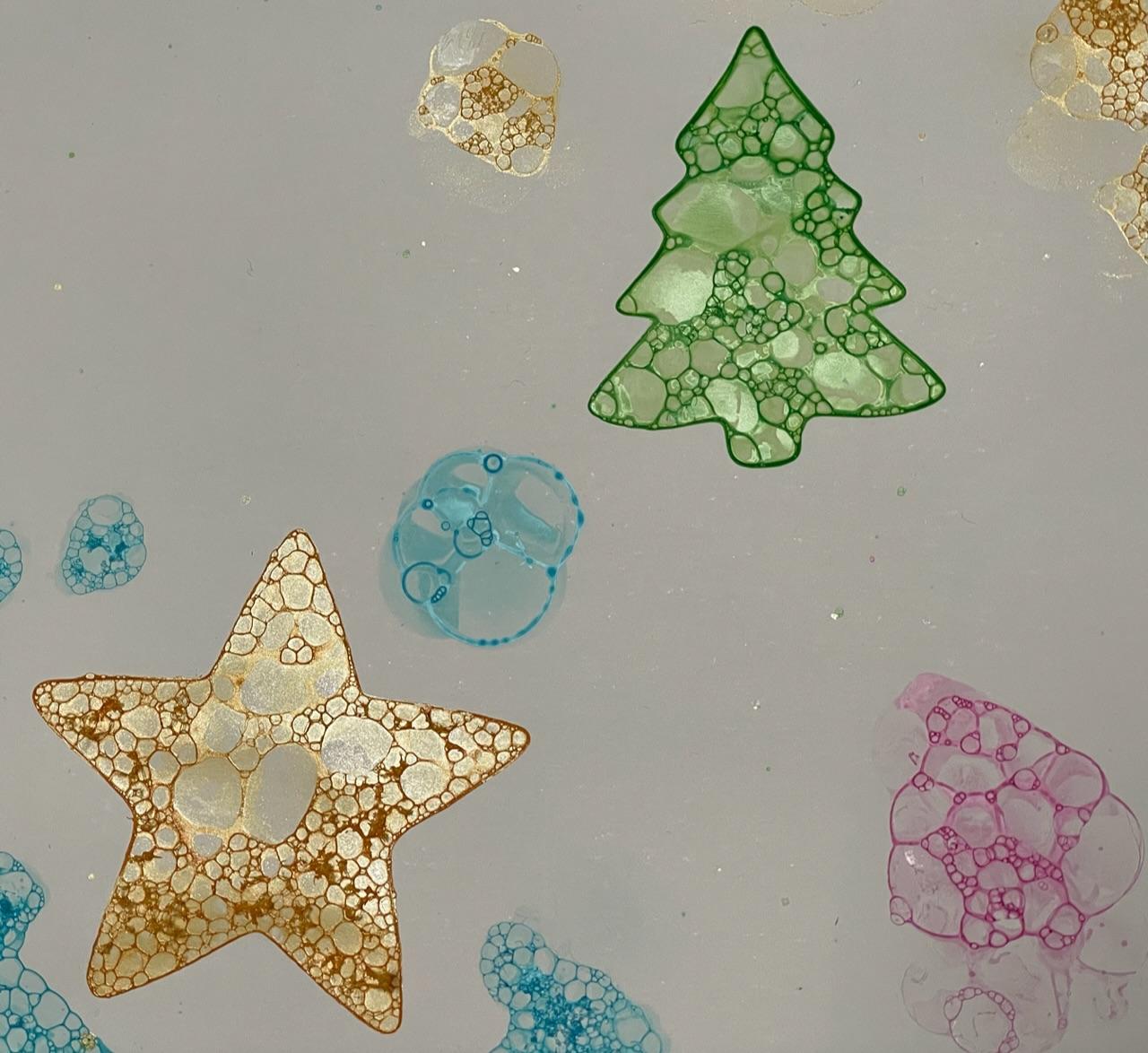 Experimenting with bubbles and paint - image 5 - student project