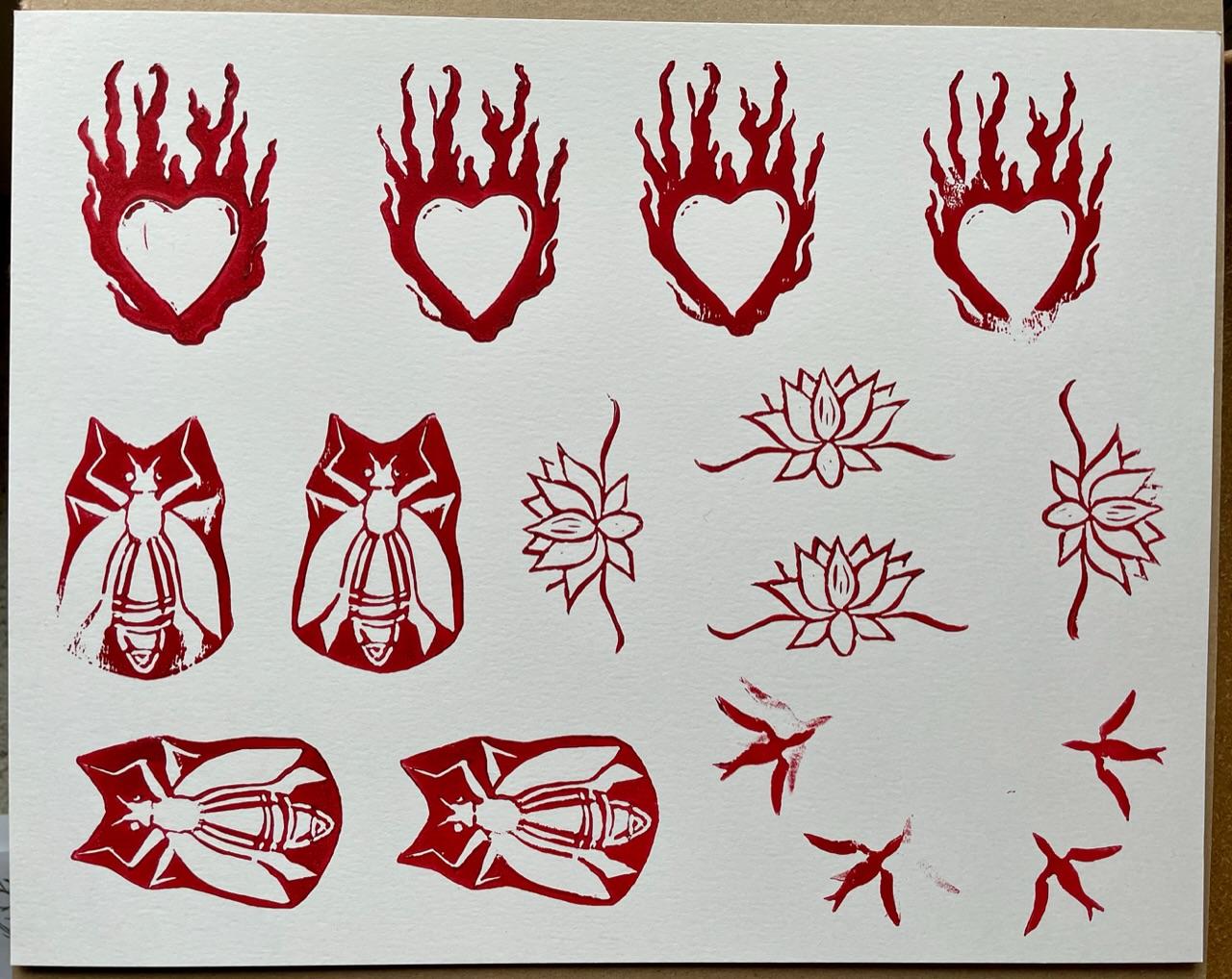 Block printing - image 5 - student project