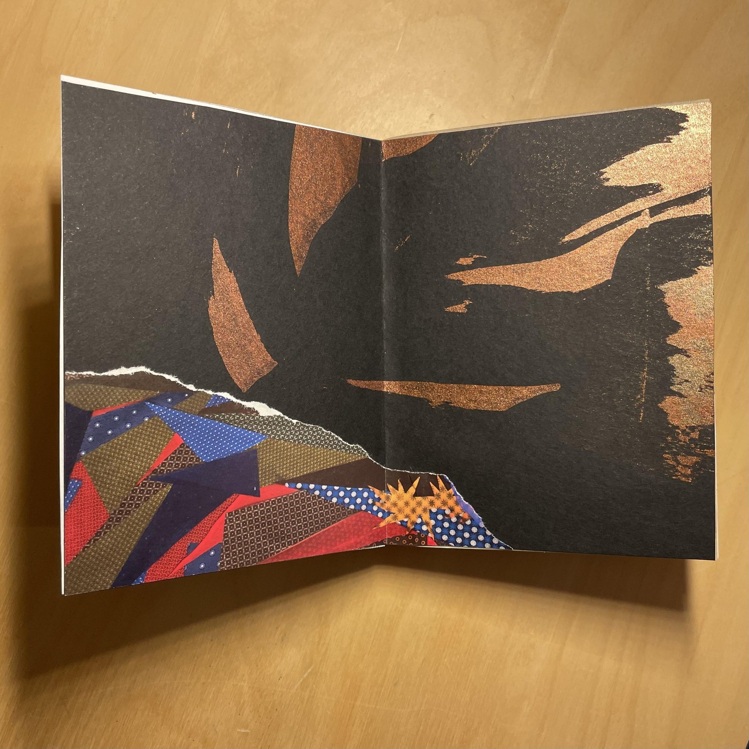 Mixed Media Collage Sketchbook - image 4 - student project