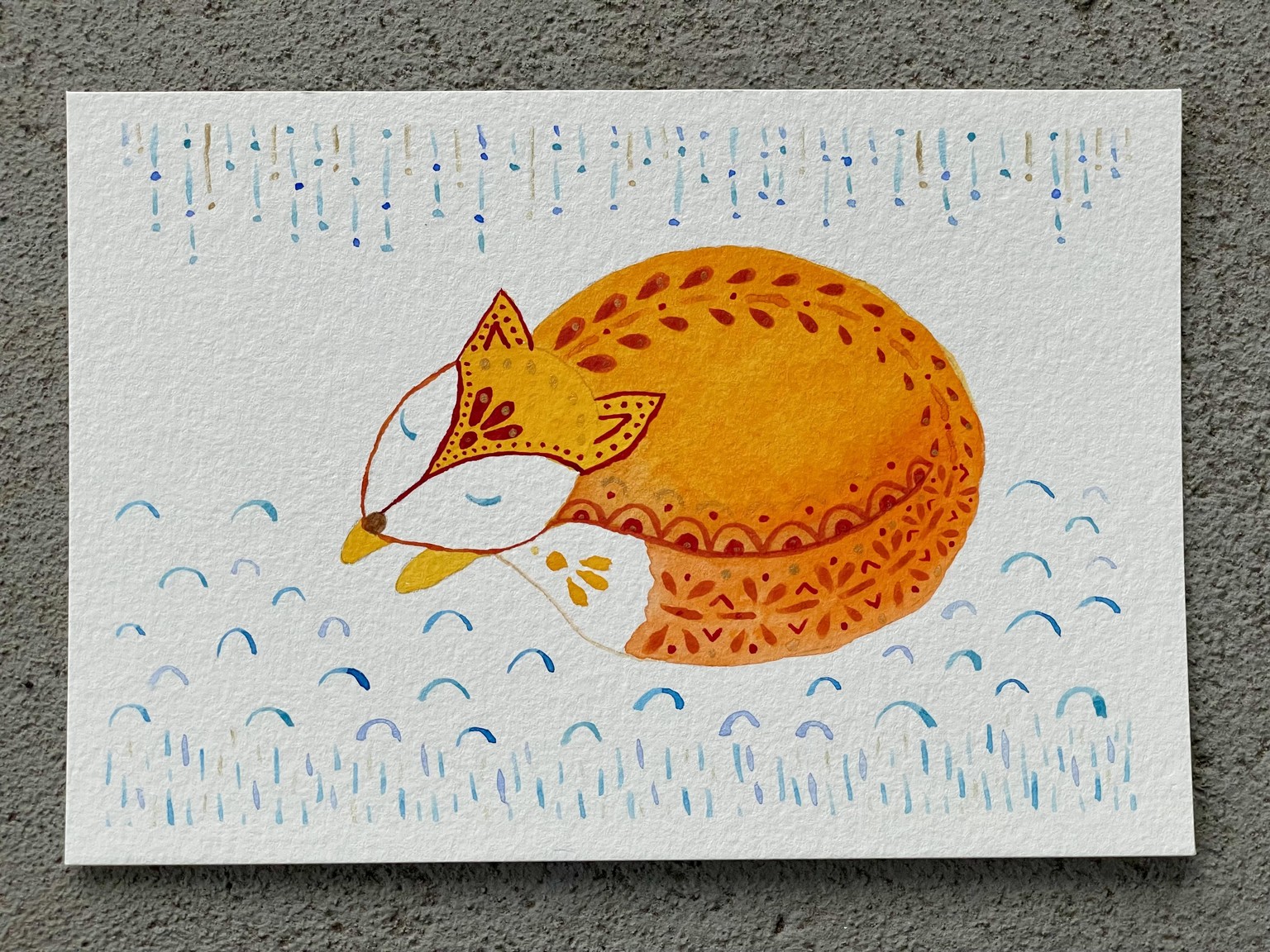 Winter Watercolors - image 6 - student project