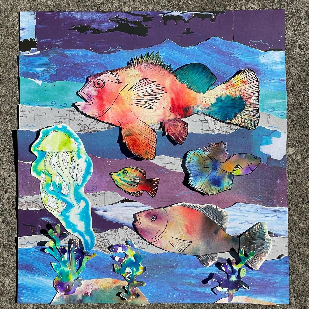 Character Collage - image 1 - student project