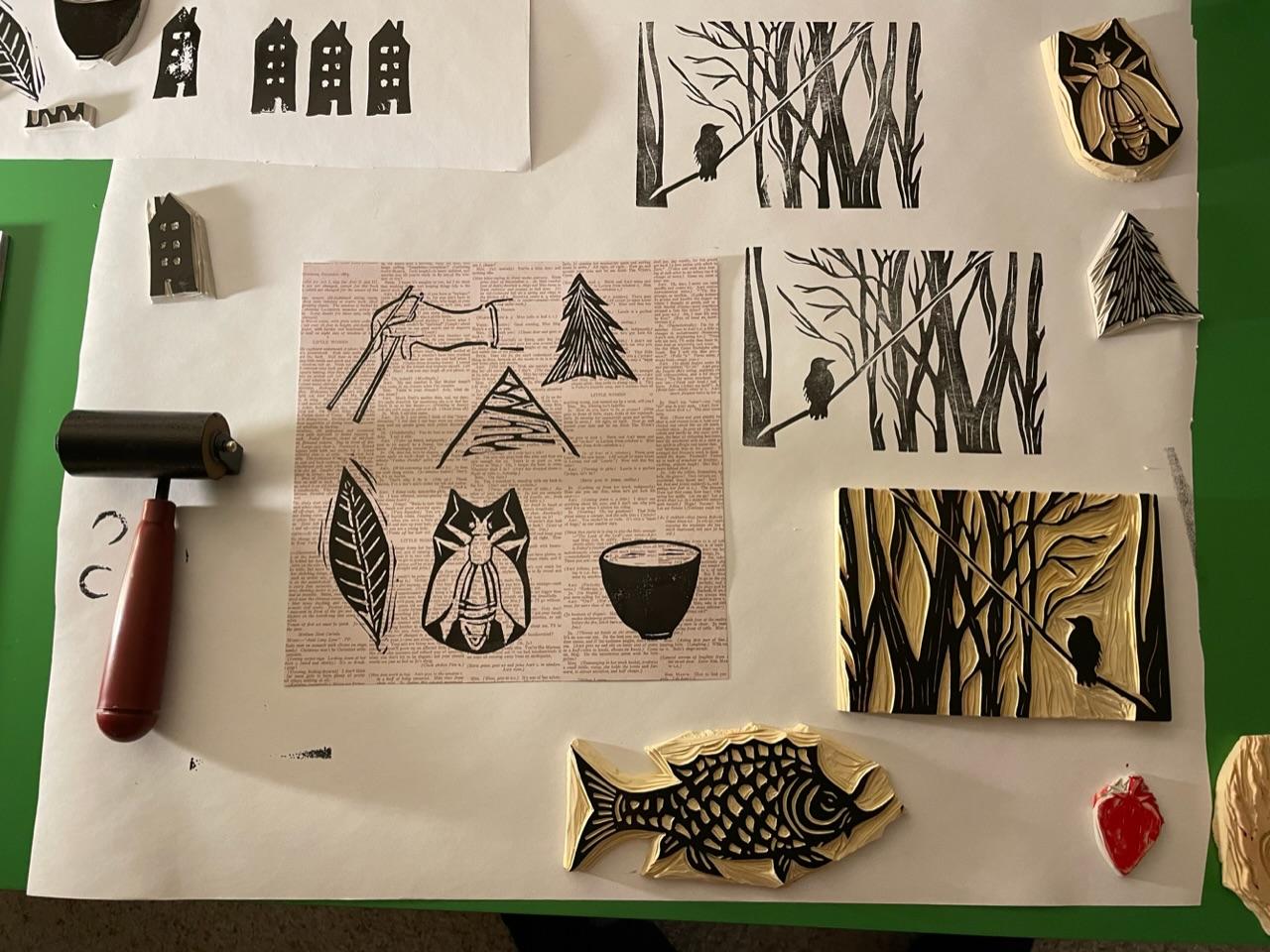 Block printing - image 3 - student project