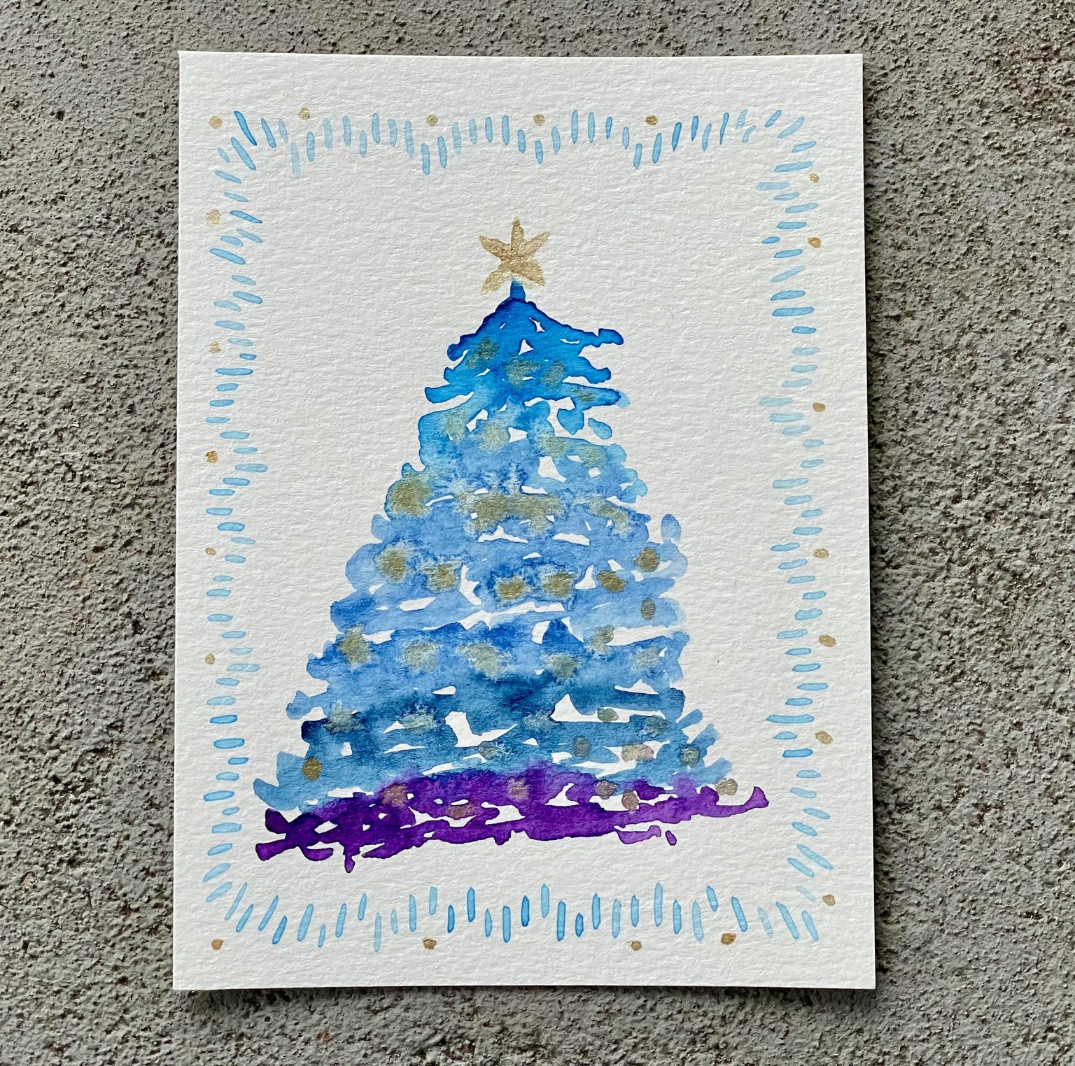 Winter Watercolors - image 2 - student project