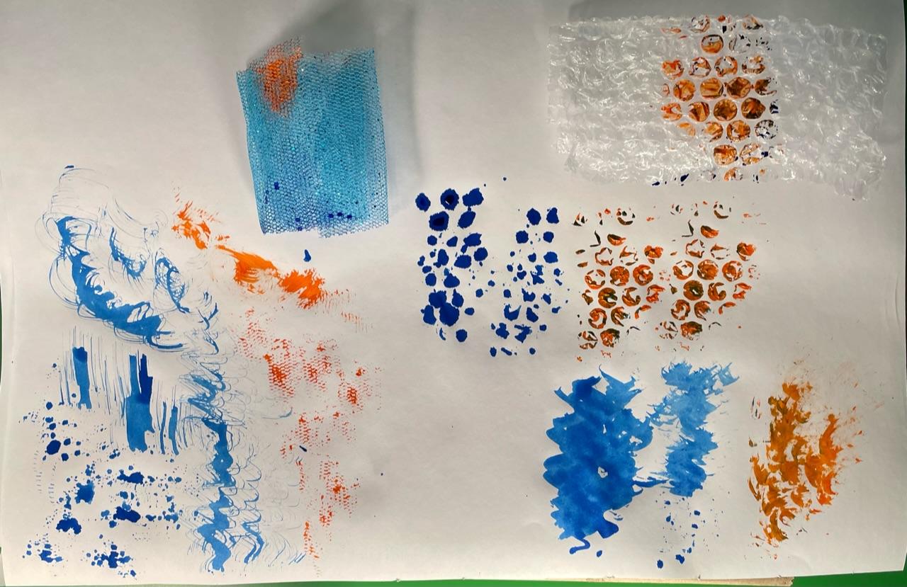 Unconventional Mark Making - image 3 - student project