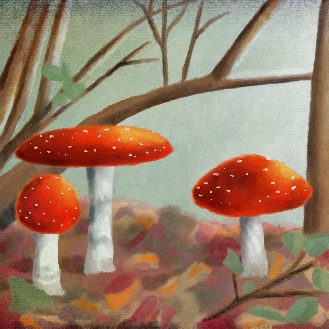 Autumn Oil Painting - image 1 - student project
