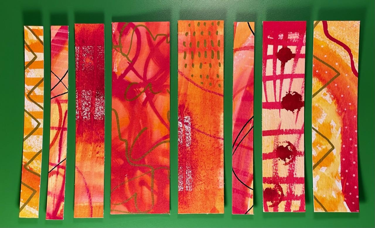 Peerless watercolor abstracts - image 2 - student project