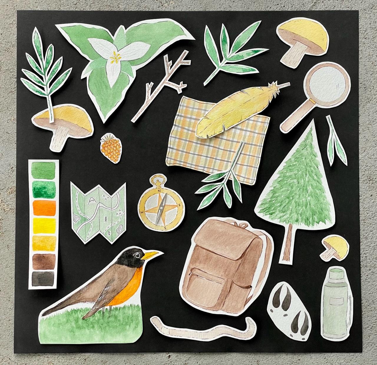 Mood Board - PNW Hike - image 3 - student project