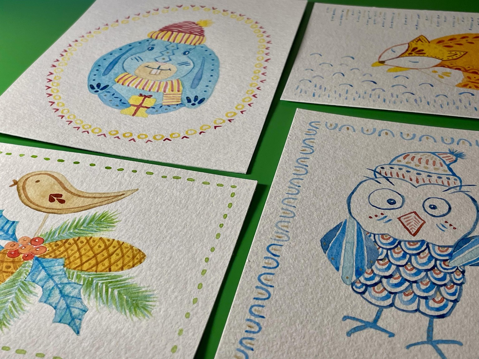 Winter Watercolors - image 10 - student project