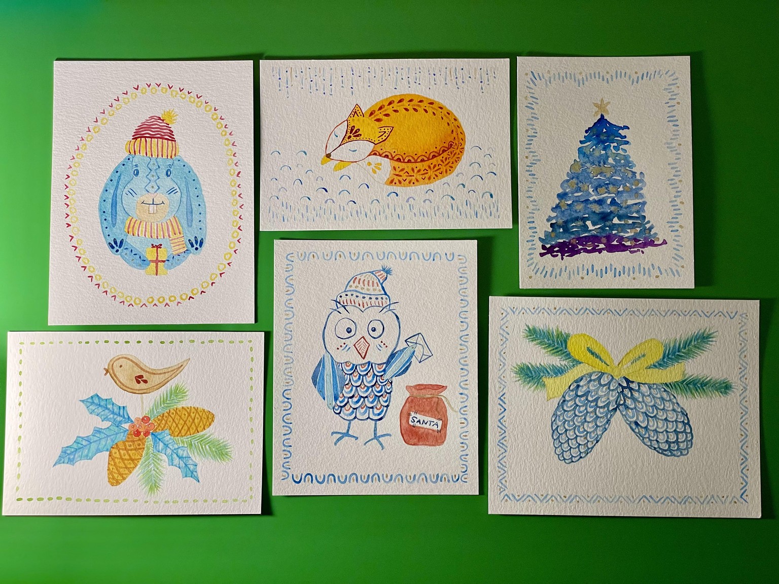 Winter Watercolors - image 1 - student project