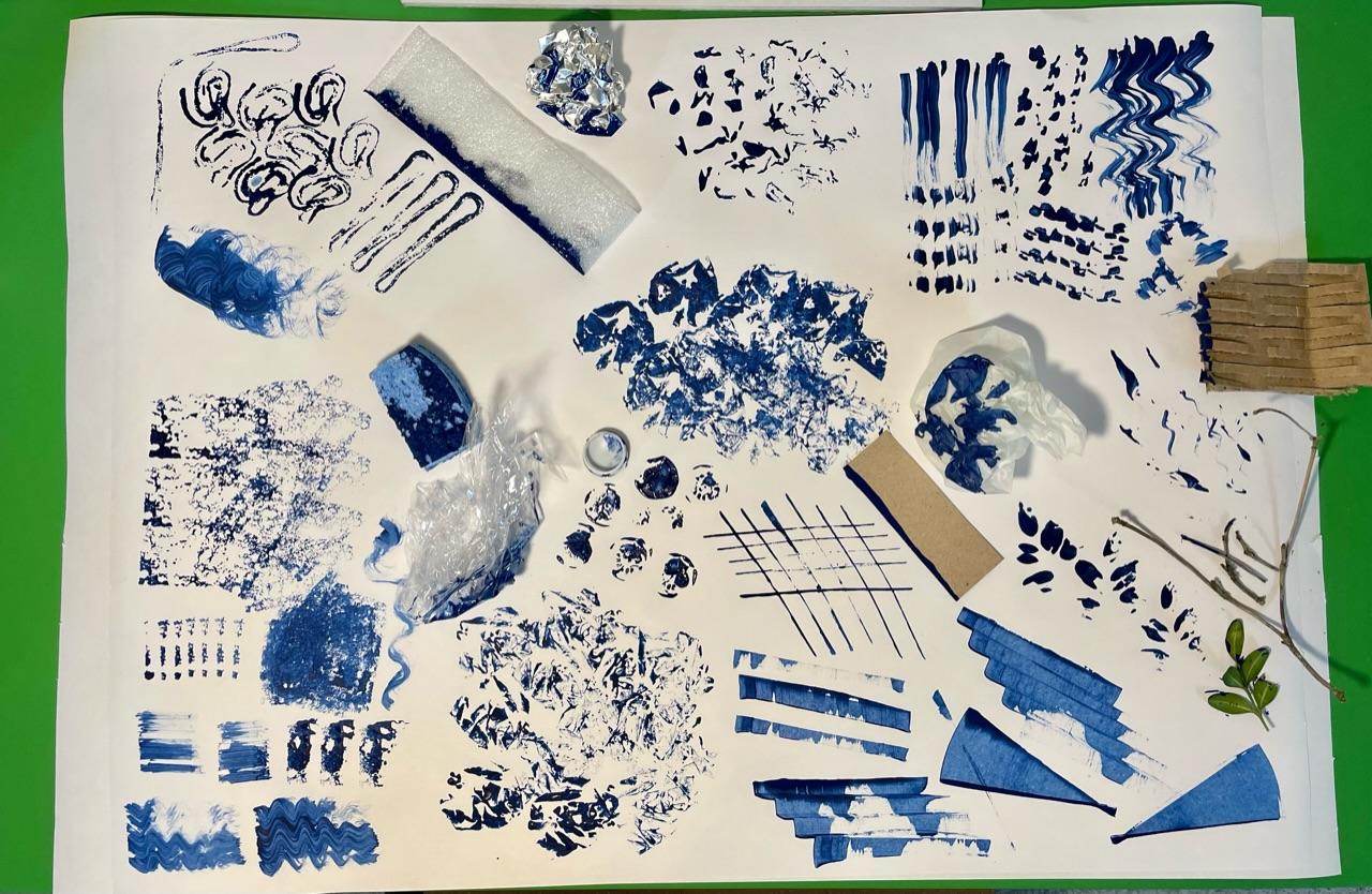 Unconventional Mark Making - image 2 - student project