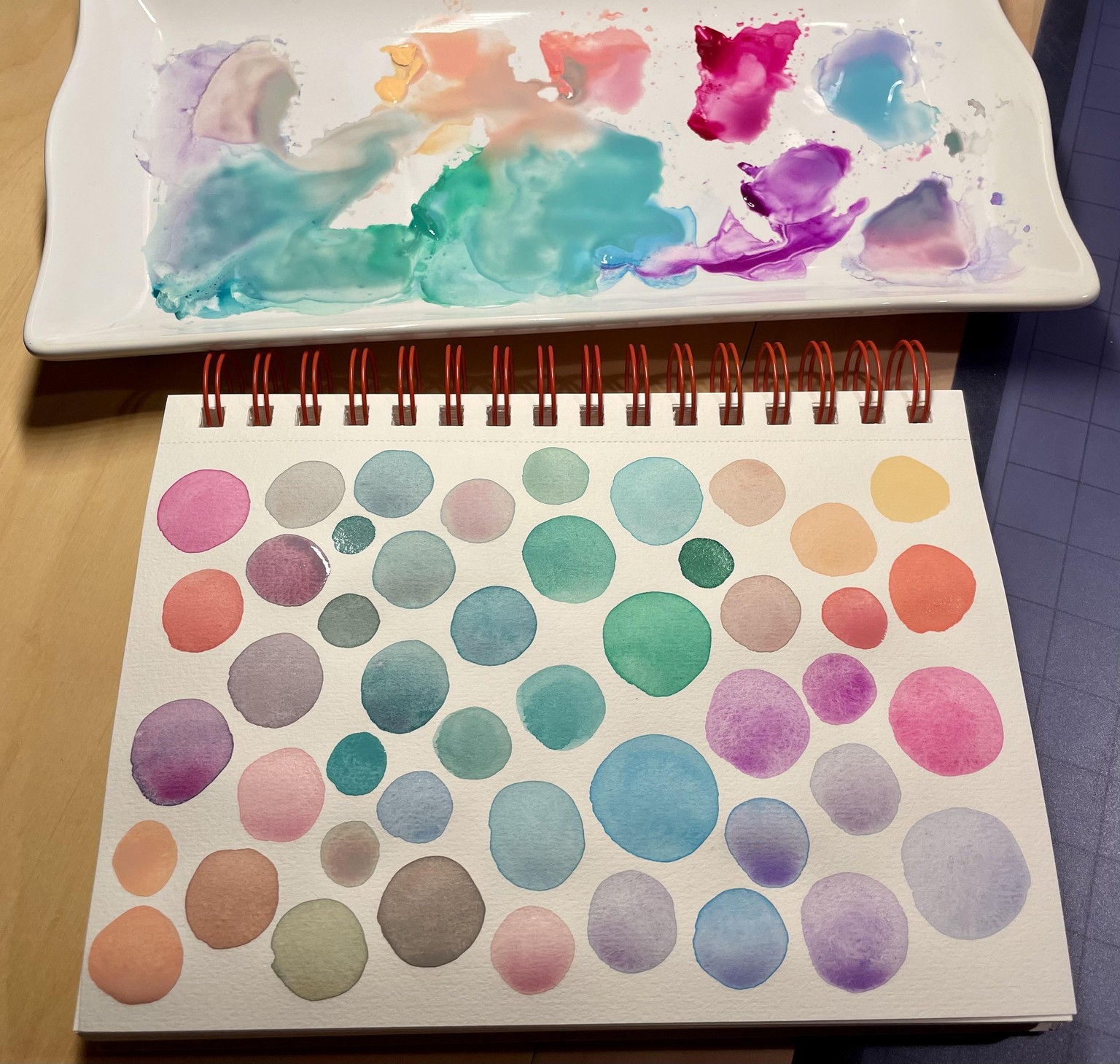 Color Confidence: Mixing Watercolors - image 6 - student project