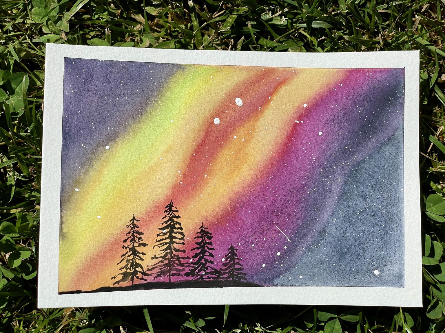Watercolor Essentials / Galaxy - image 2 - student project